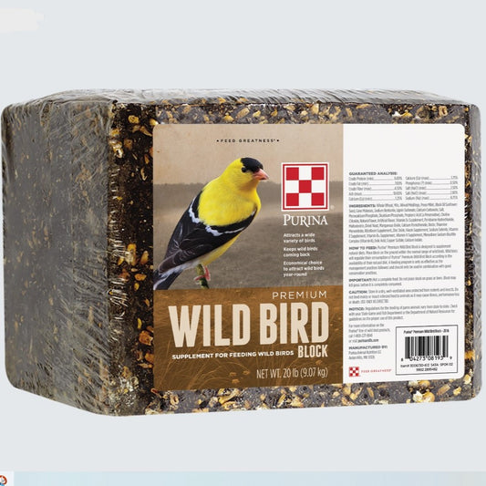PUR WILDBIRD - WILD BIRD BLOCK 20LB