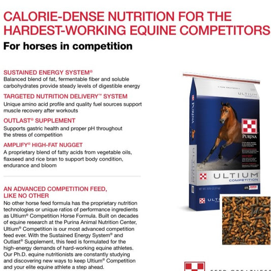 MP PUR HORSE - ULTIUM COMPETITION 50LB