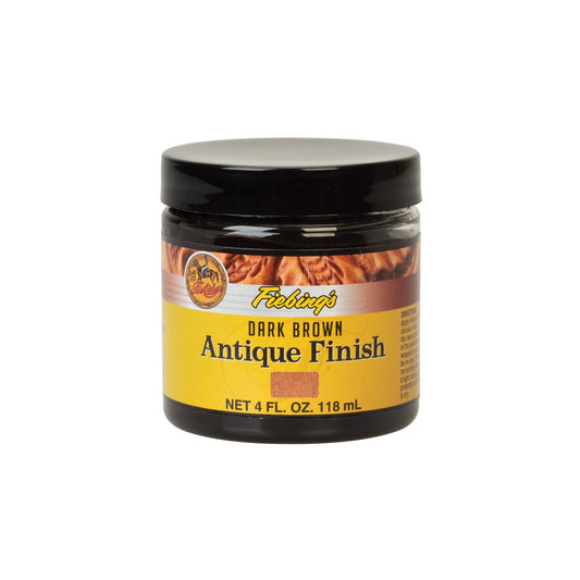 ANTIQUE FINISH, DARK BROWN 4OZ.