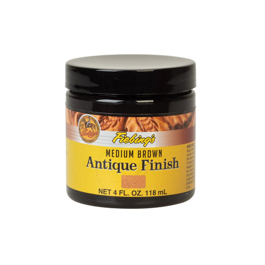ANTIQUE FINISH, MED BROWN 4OZ.