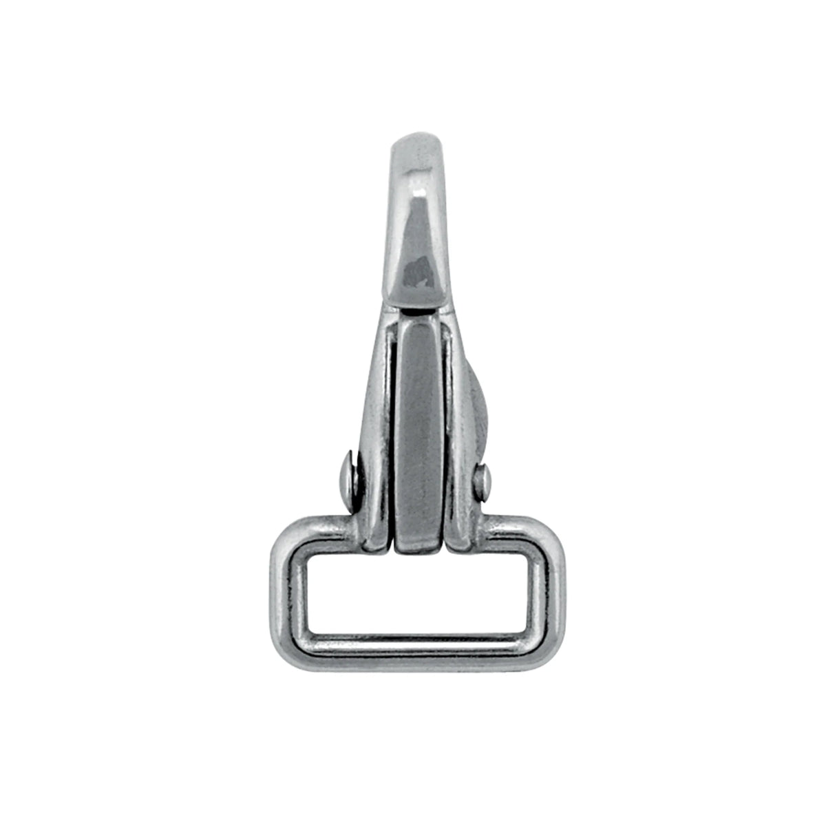 Steel Snap, #345, 1" - Overall 1 5/8" SS