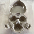 Load image into Gallery viewer, EGG CARTON: HEART, 3 EGGS

