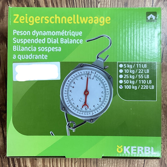 SCALE, EZ HANGING, 220LB