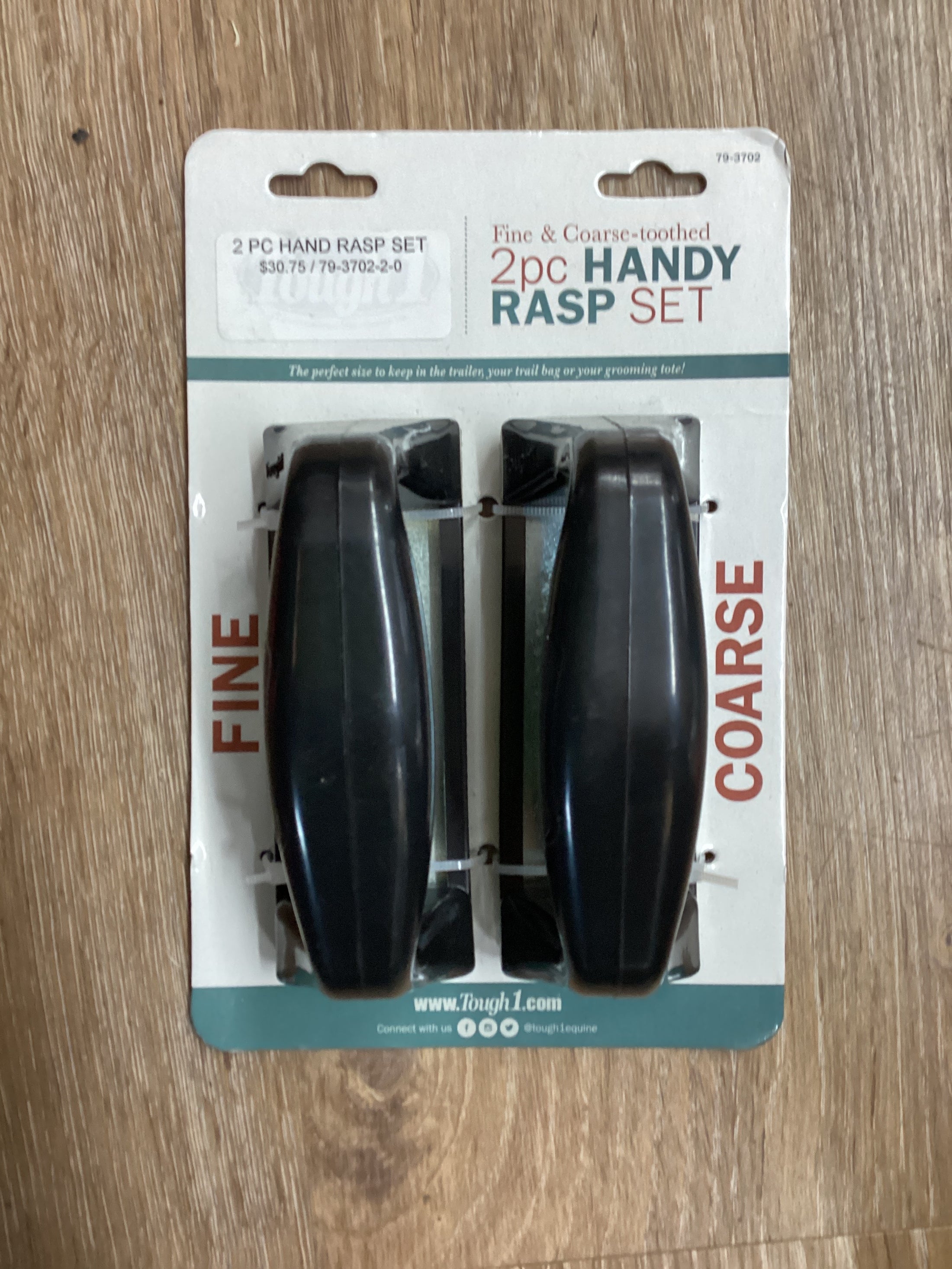 2 PC HAND RASP SET