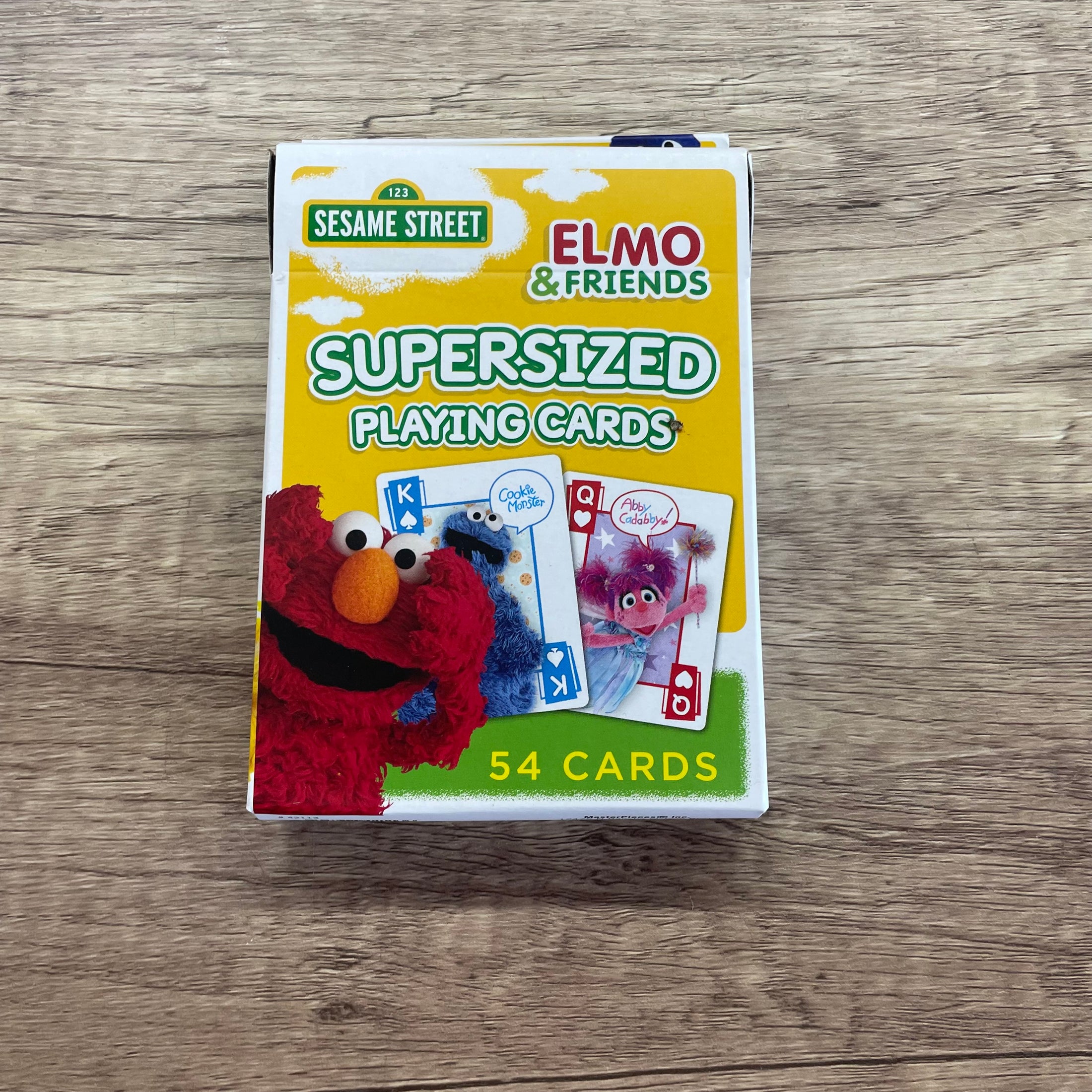 PLAYING CARDS, JUMBO: SESAME STREET ELMO & FRIENDS
