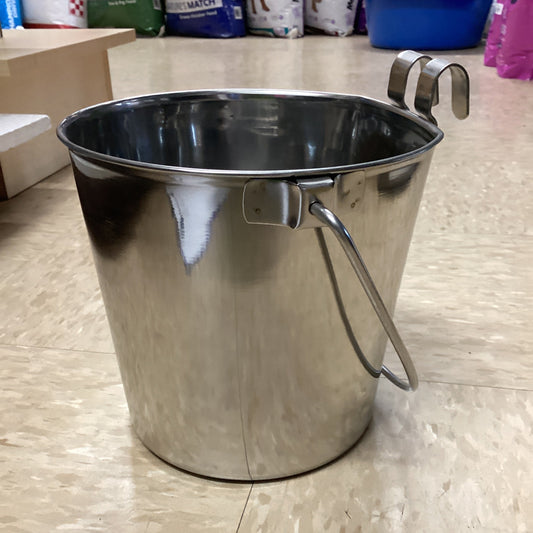 *INDP 4 QT SS FLAT BACK W/HOOKS-SS