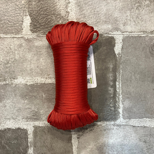 PARACORD 550 RED 5/32 X 100FT