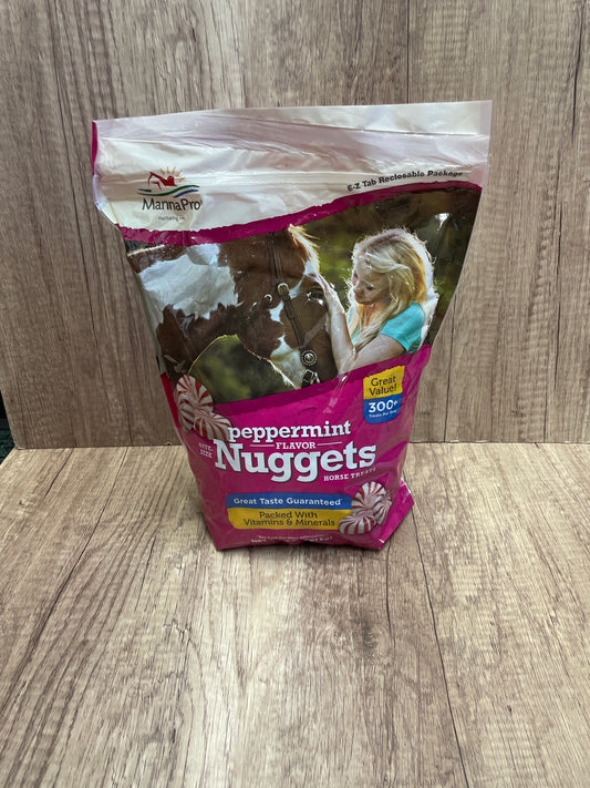 BITE SIZE NUGGET- PEPPERMINT-4LB