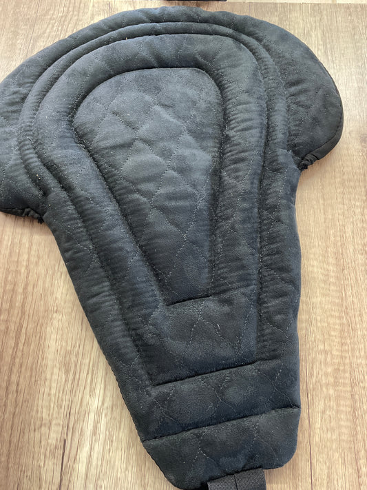 SADDLE SEAT PAD, EQUIGEL, WHITE