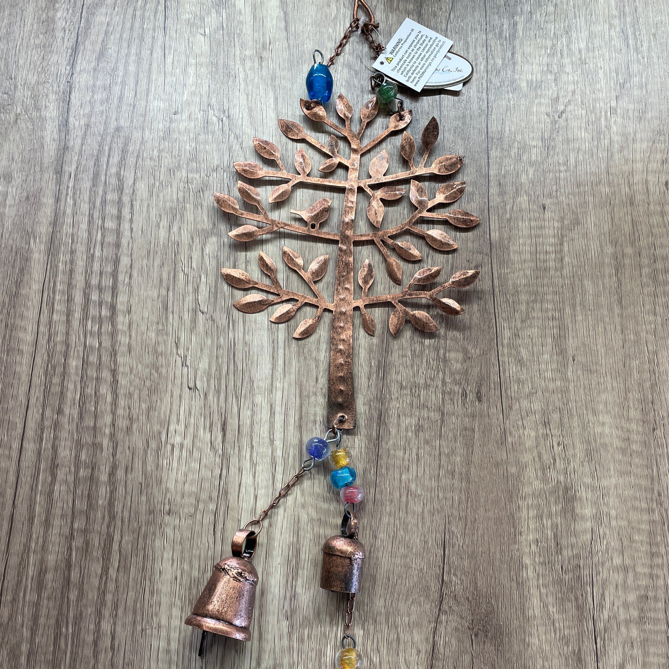 BOHO-VERDIGRIS TREE BELL