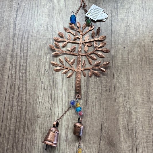 BOHO-VERDIGRIS TREE BELL