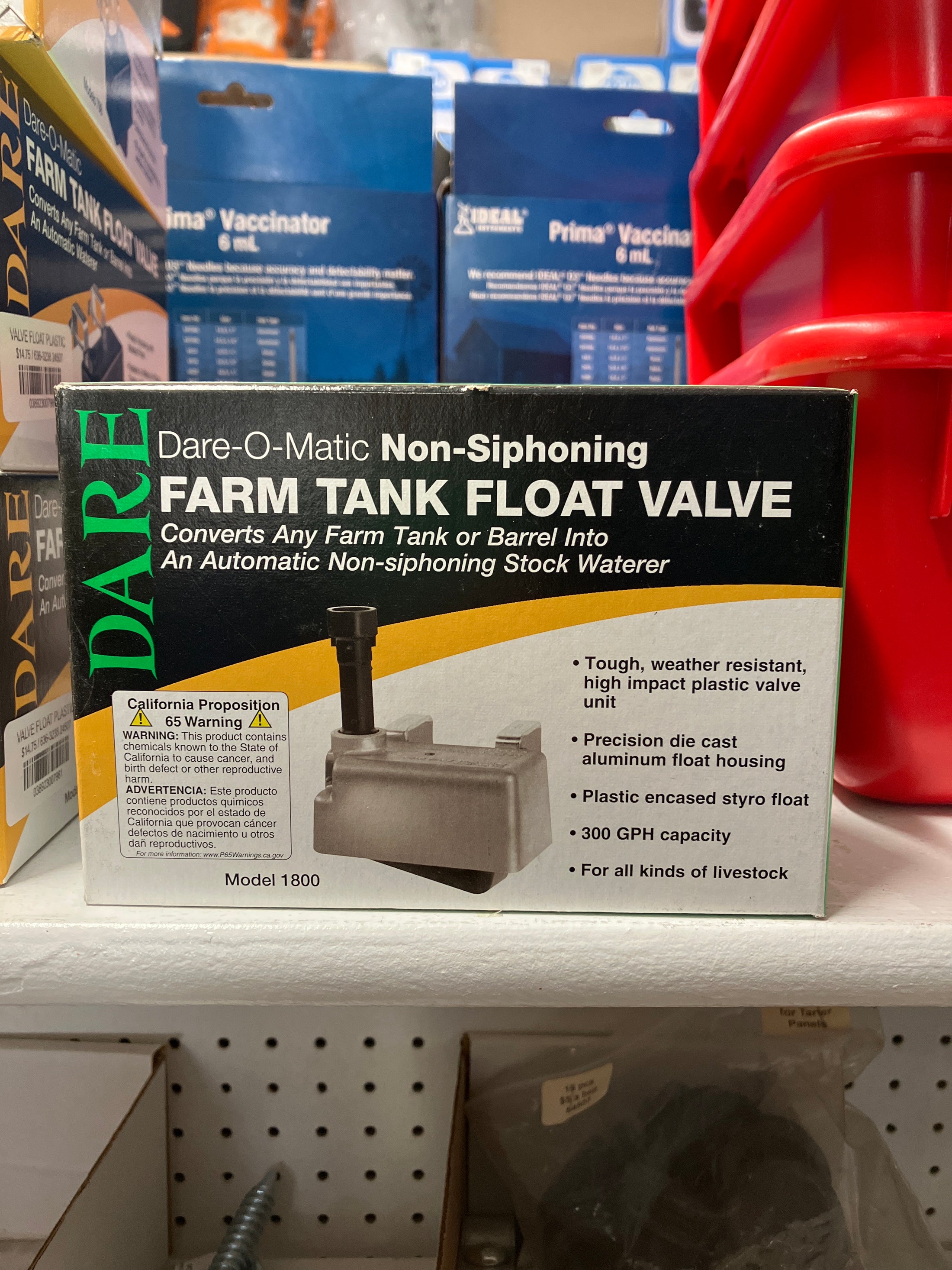 VALVE FLOAT ALUMINUM