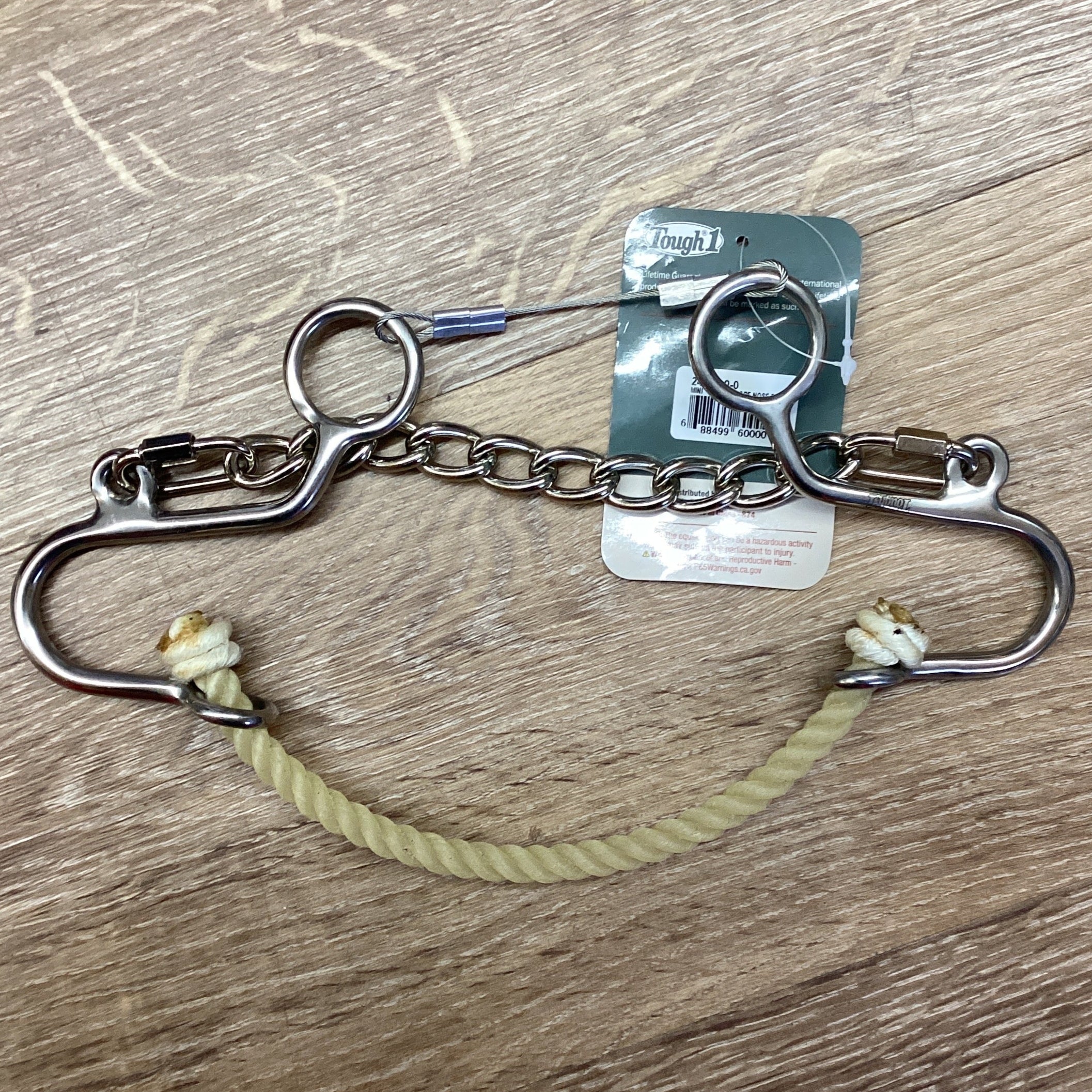 MINI "S" HACK ROPE NOSE SS
