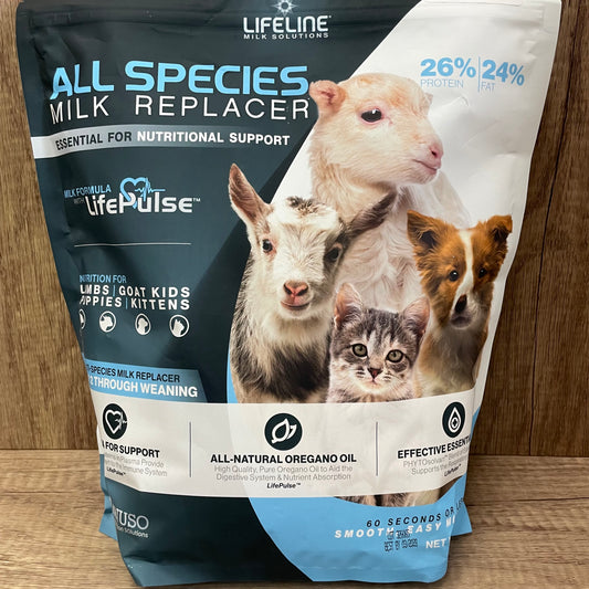 LIFELINE ALL SPECIES MILK REPLACER4LB