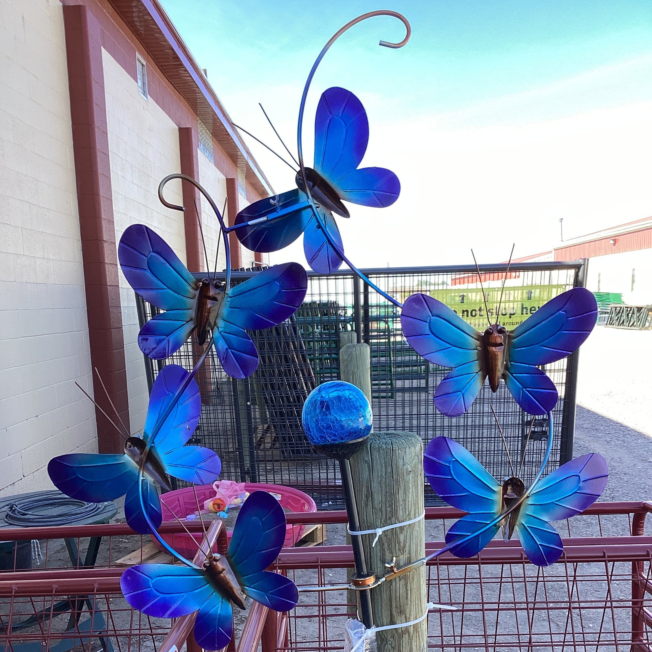 Butterfly Solar Spinner 81"