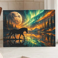 Load image into Gallery viewer, Aurora Stallion Glass Cutting Board
