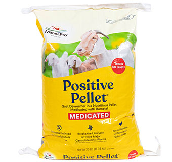 POSITIVE PELLET GOAT DEWORMER