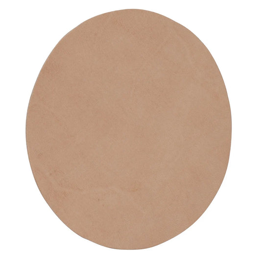 LEATHER PATCH, BLANK, OVAL