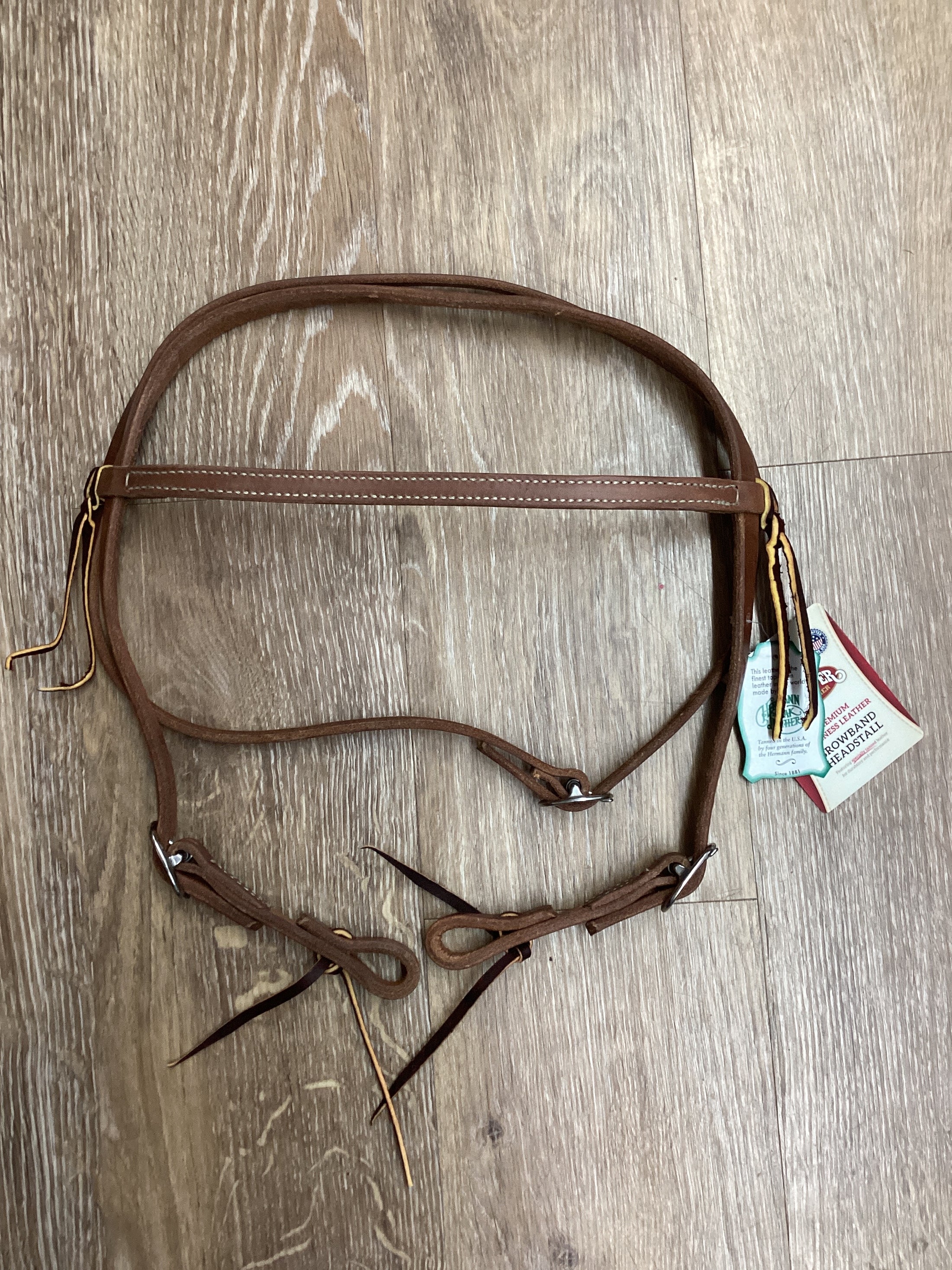 Pro Tack 5/8" BB Headstall