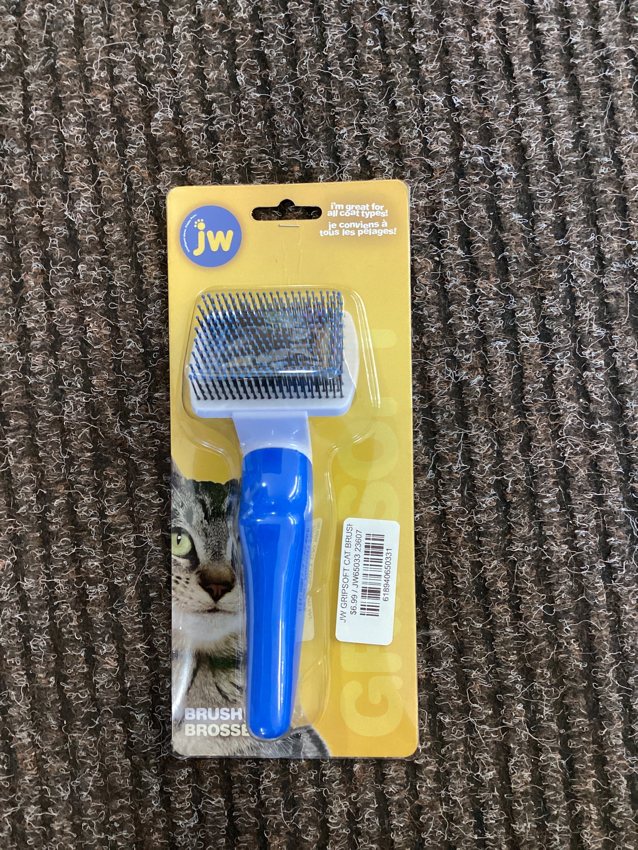 JW GRIPSOFT CAT BRUSH