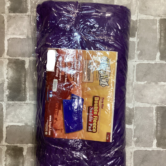 DBL FLEECE PONY PAD PRP 24 X 24