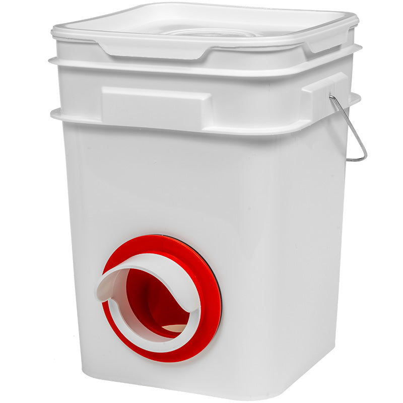 4LB FEEDER, ELBOW WITH BUCKET