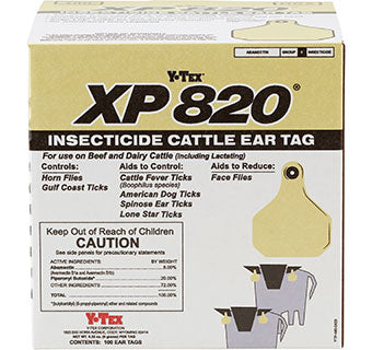 YTEX 820 INSECTICIDE TAG, 20CT