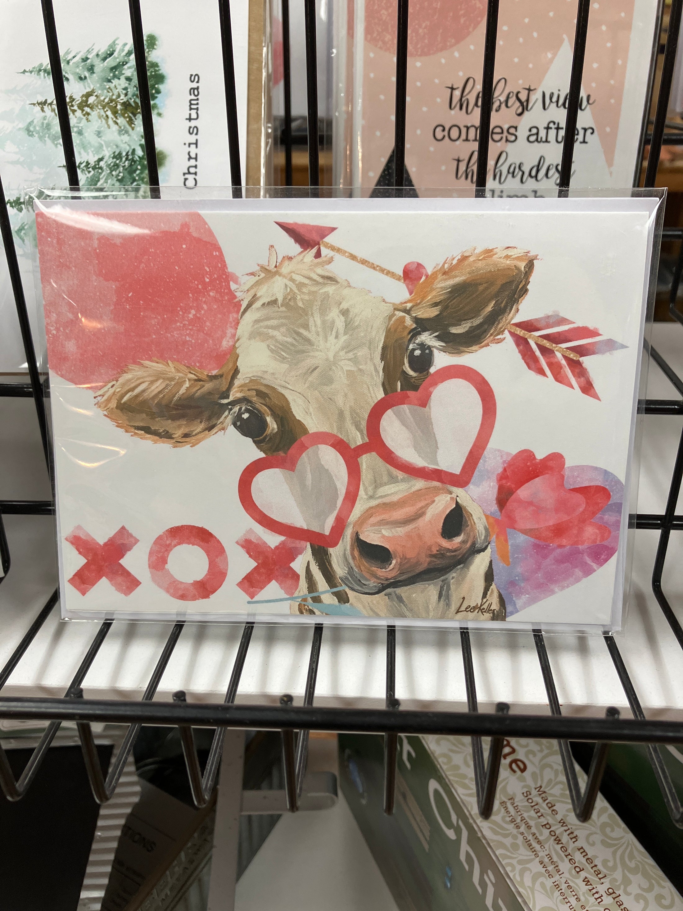 CARD: FARMHOUSE COW V-DAY CARD