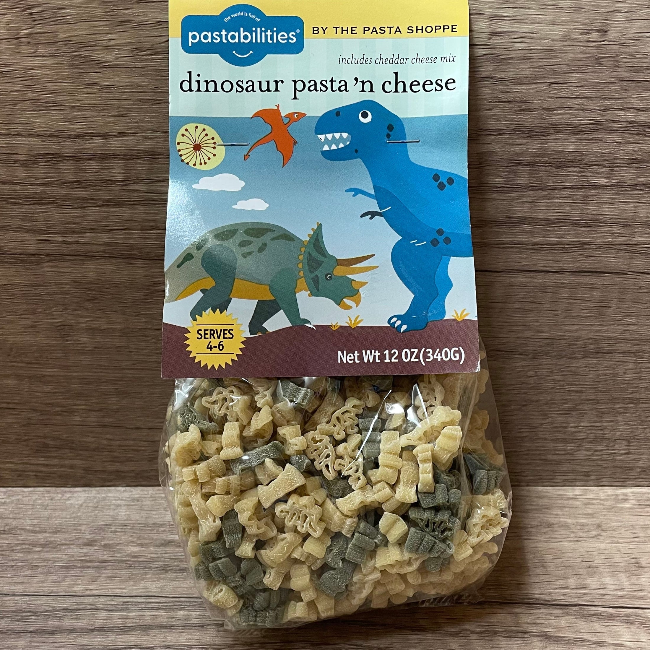 DINOSAUR MAC & CHEESE PASTA