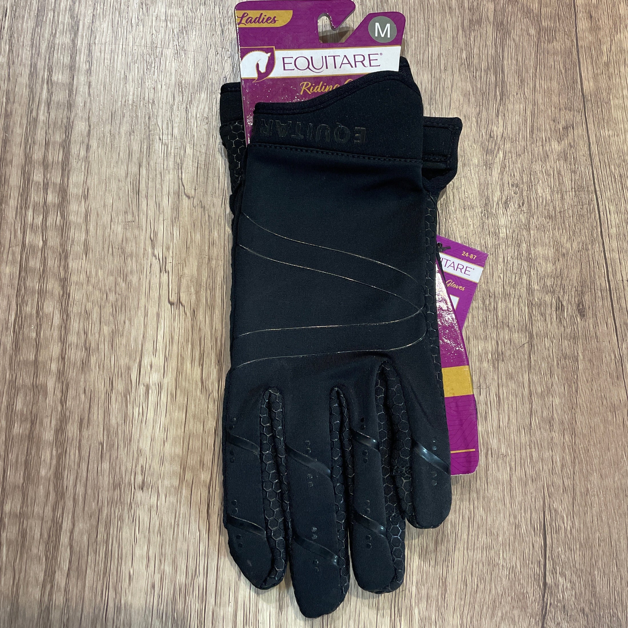 RIDING GLOVES, LADIES MEDIUM #9
