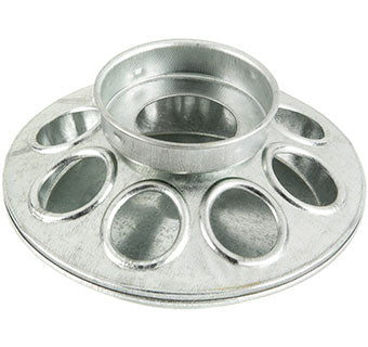 FEEDER BASE CHICK SCREW ON 1QT Galv.