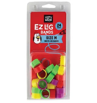 LEG BAND SNAP ON M 24PK