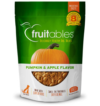 Fruitables Dog Treats, Pumpkin & Apple/Banana