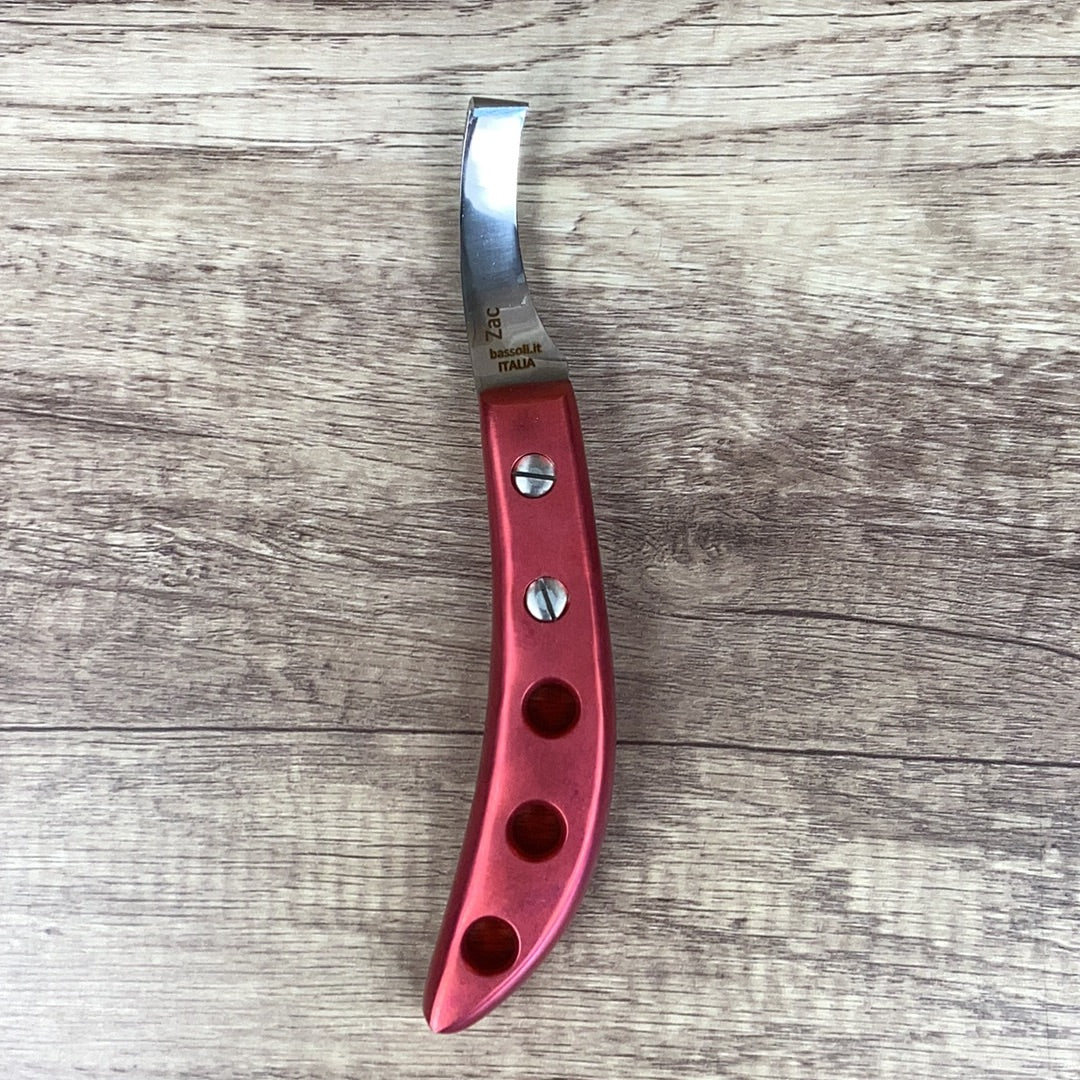 Bassoli Zac ALU Curved Blade LH-KNIFE : Ea