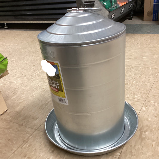 3 Gallon Galv Wall Fount