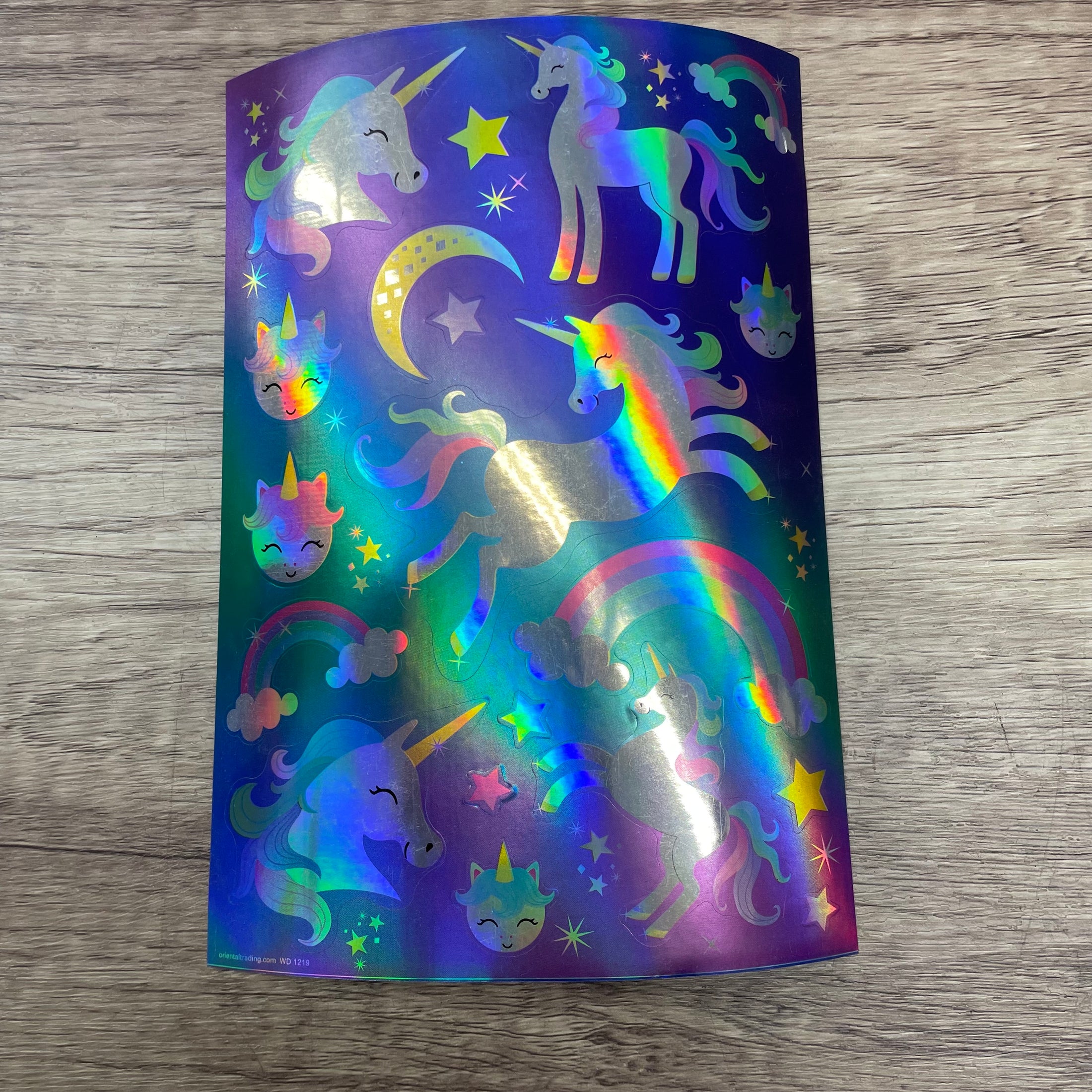 IRIDESCENT STICKER SHEETS