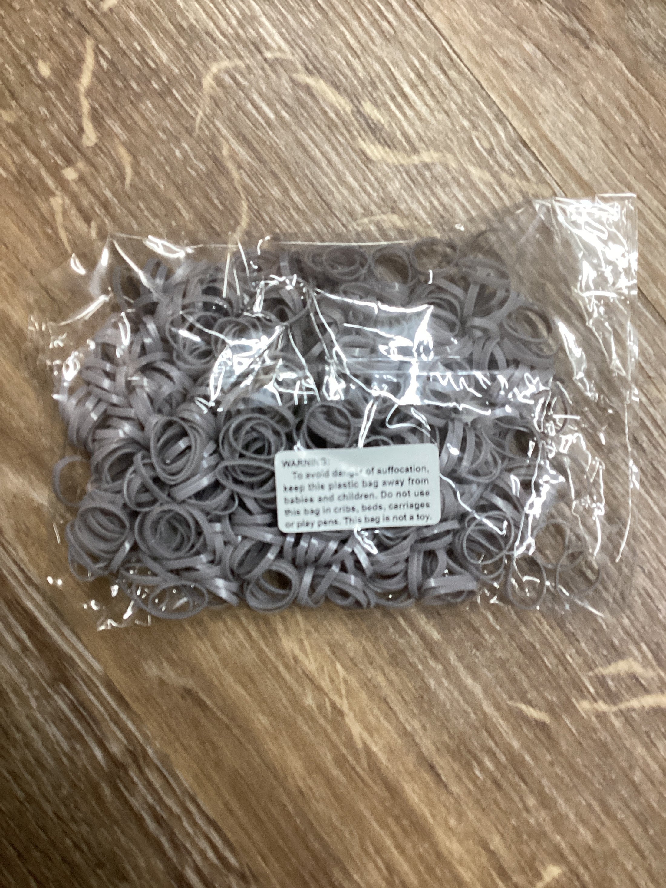 Braiding Bands, Gray 500CT