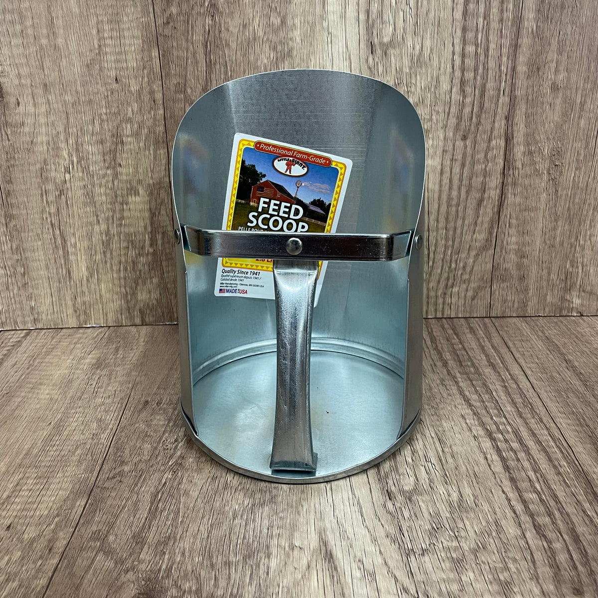 Feed Scoop 3qt Galvanized-BUCKETS