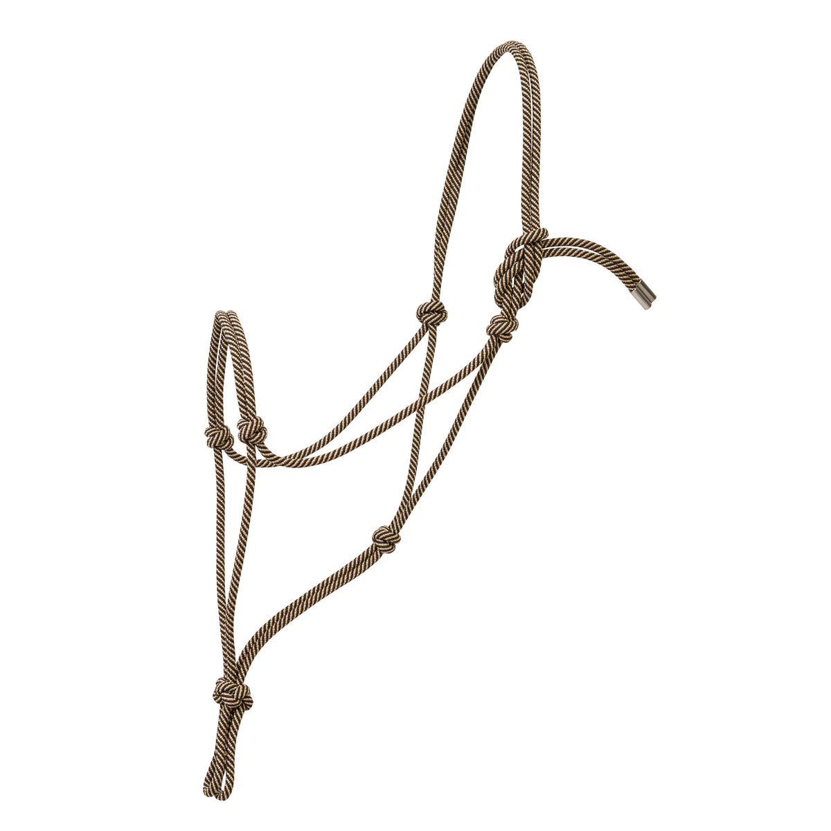 2026 WV Halter: Silvertip No.95, Rope, Average, Black/Tan