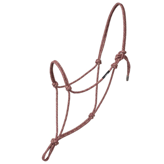 2026 WV Halter: Silvertip No.95, Rope, Average, Burgundy/Tan