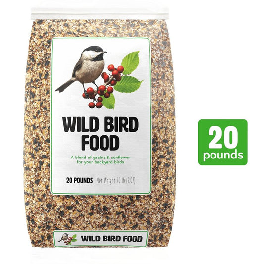 WILD BIRD FOOD, 20LB