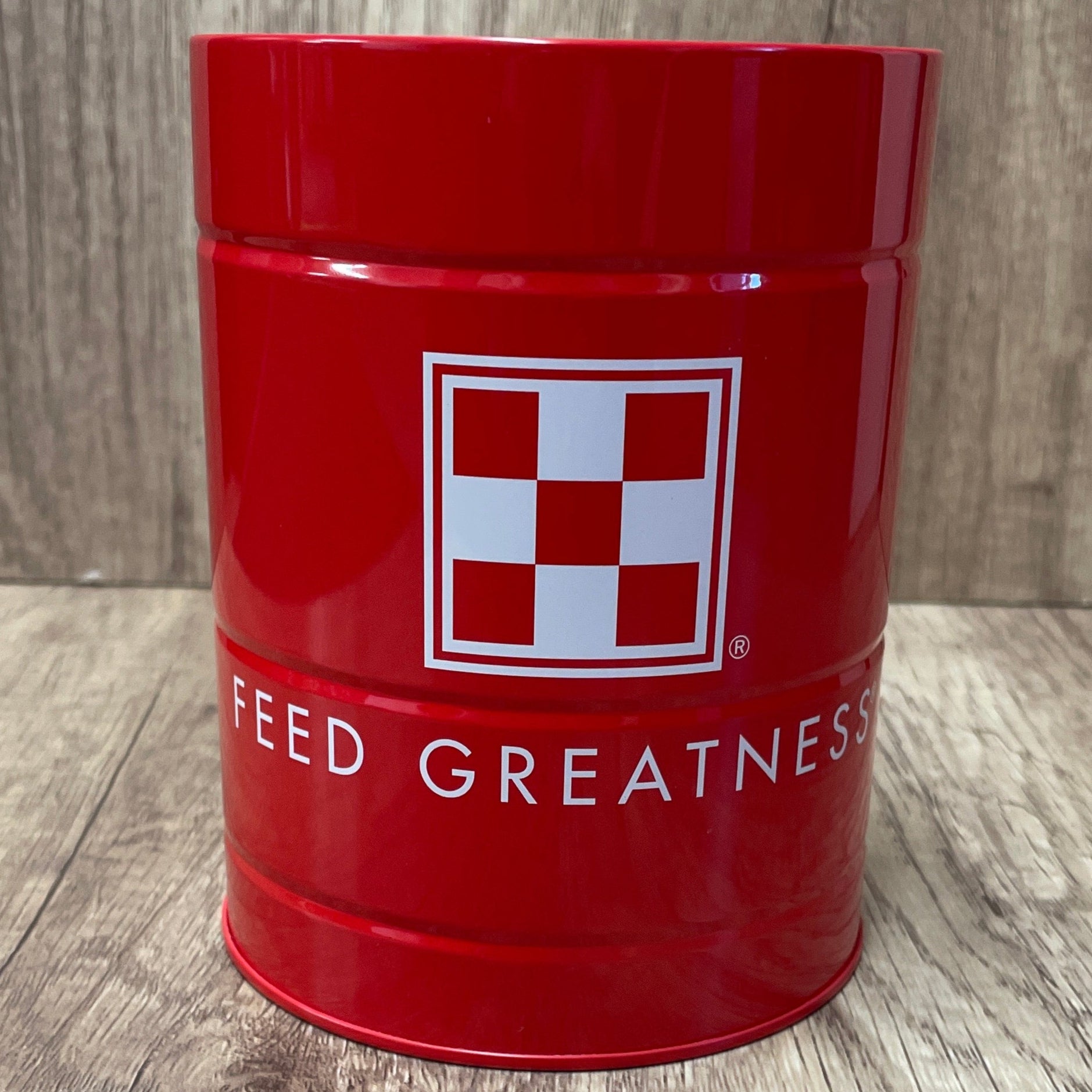 PURINA PROMO: COFFEE CAN, RED