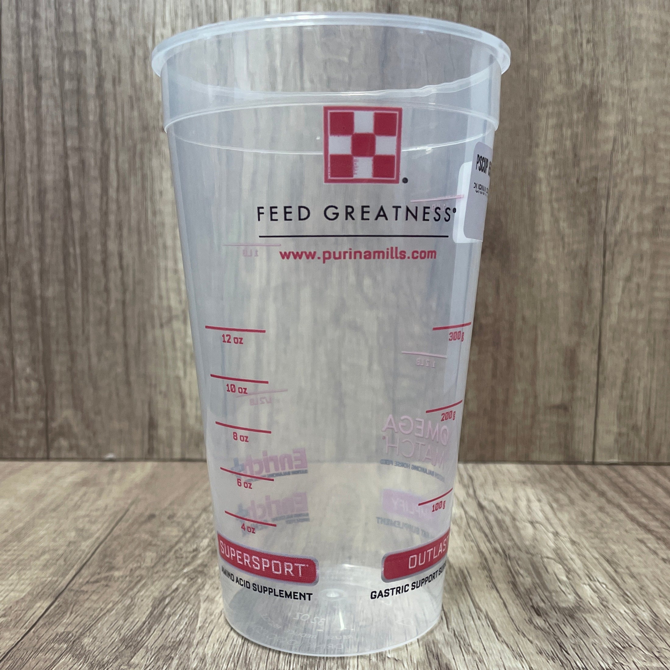 PURINA PROMO: CLEAR SUPP CUP