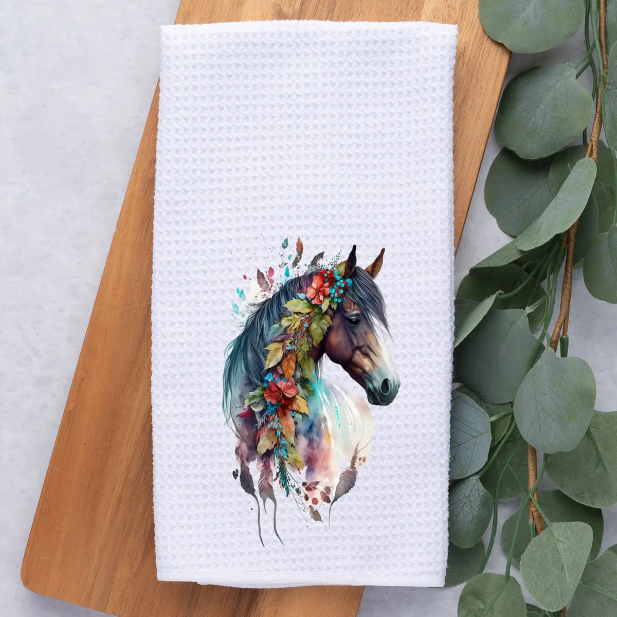 Rustic Equine Hand Towel