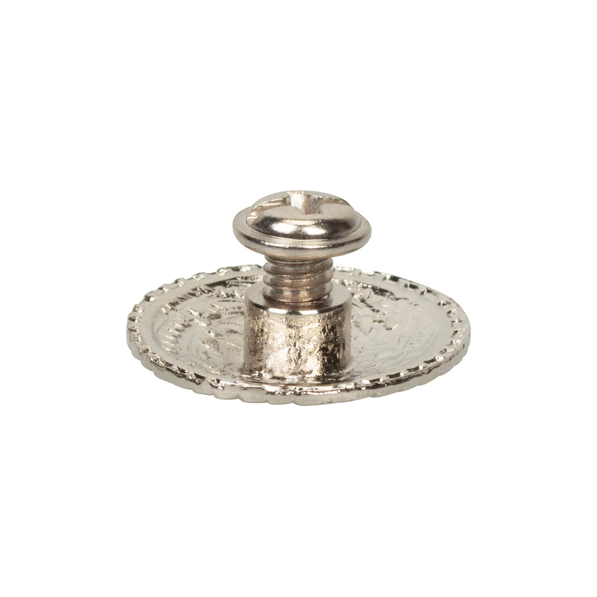 CONCHO: NB CONCHO W/SCREW POST