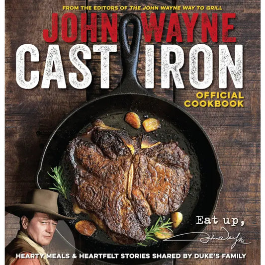BOOK: OFFICIAL JOHN WAYNE CAST IRON COOKBOOK
