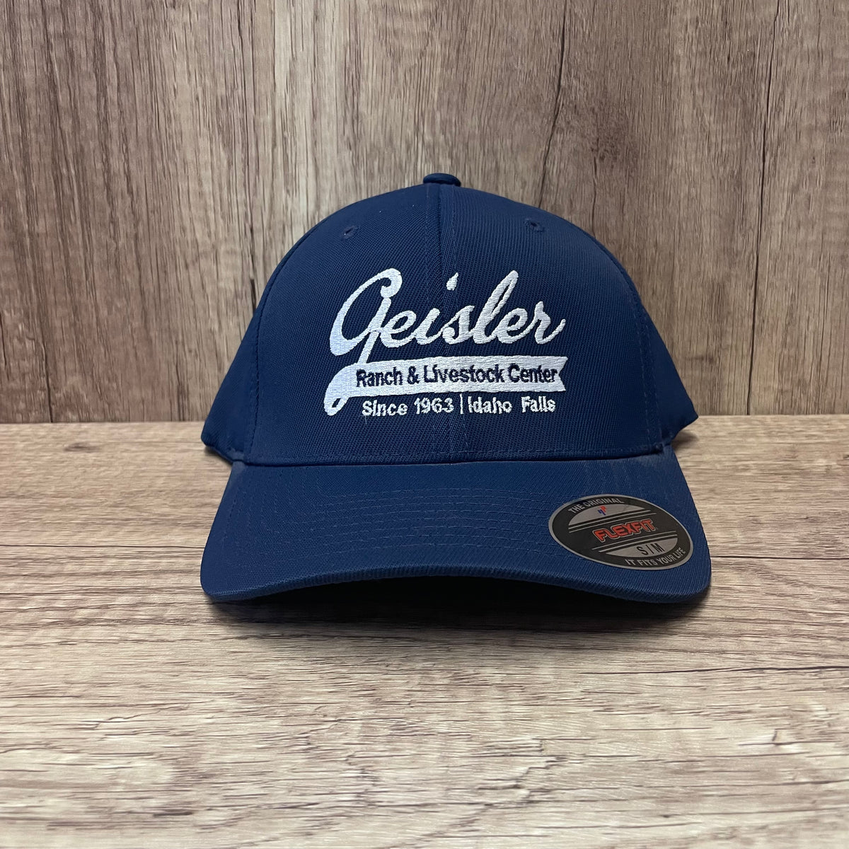 GEISLER CAP, FLEXFIT NAVY S/M