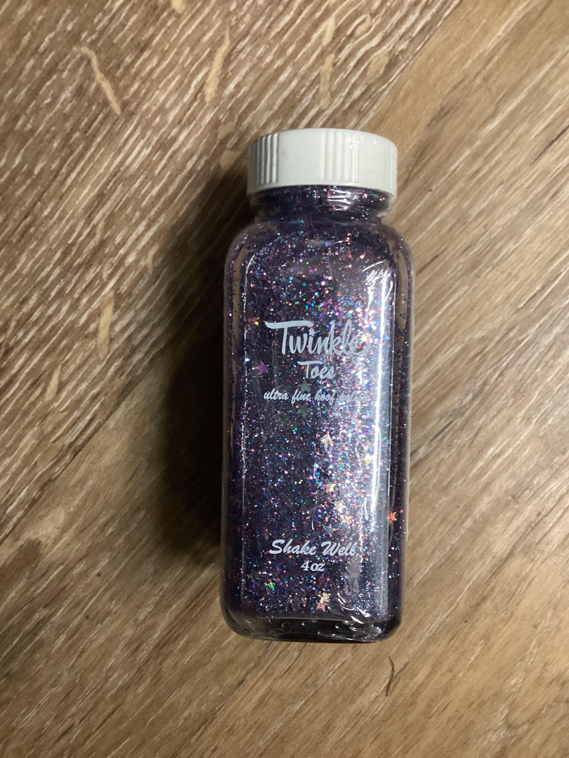 GLITTER RAINBOW ST HOOF POLISH-SHOW : 4 OZ