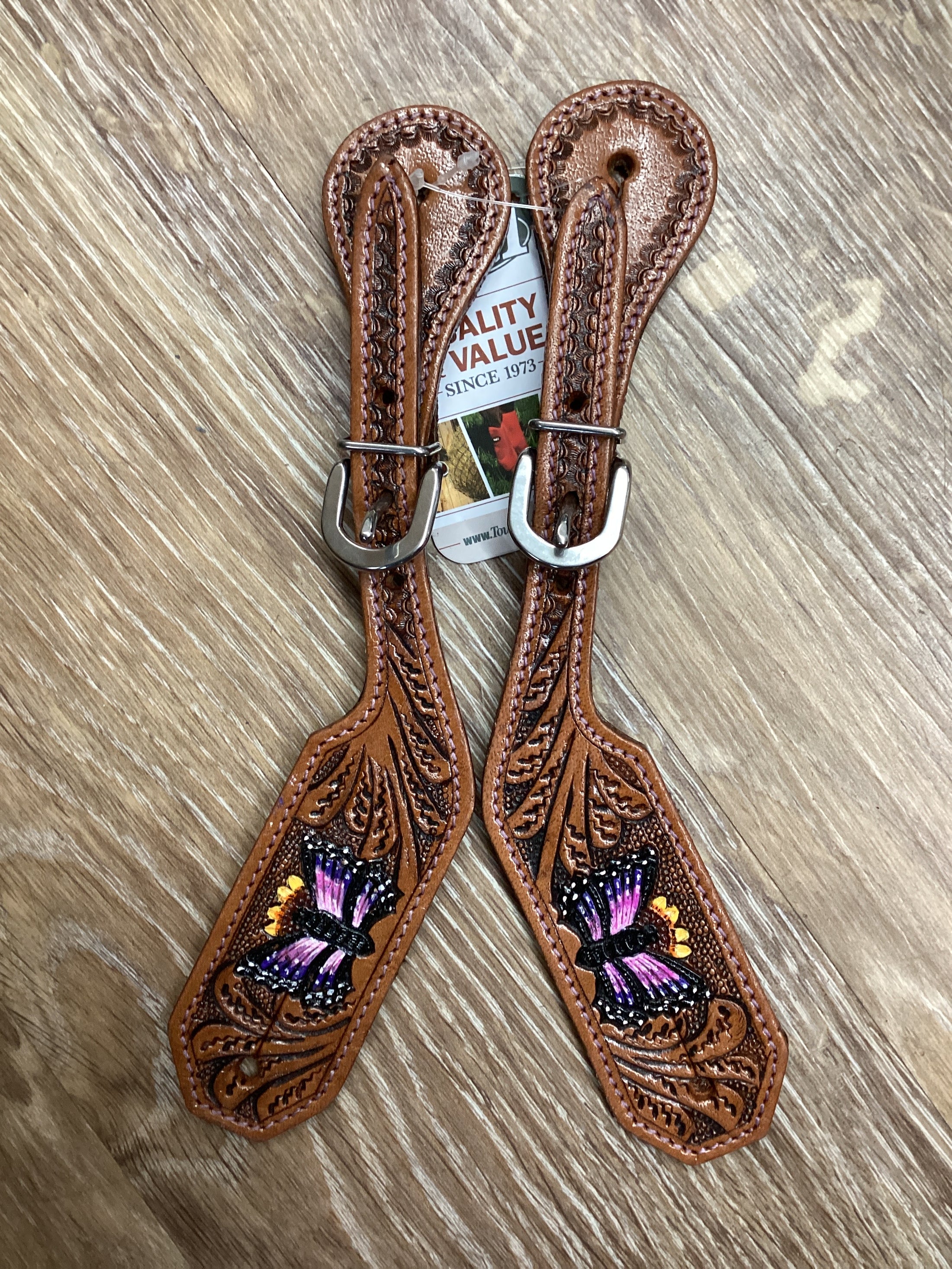 SPUR STRAPS, BUTTERFLY