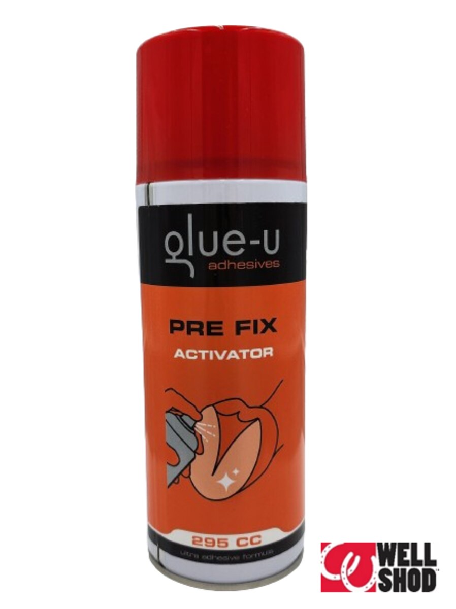 GLUE-U PRE FIX SUPER GLUE ACTIVATOR